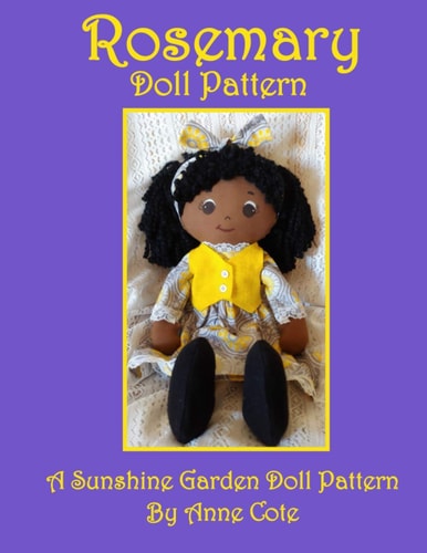 Rosemary A Sunshine Garden Doll Pattern Book