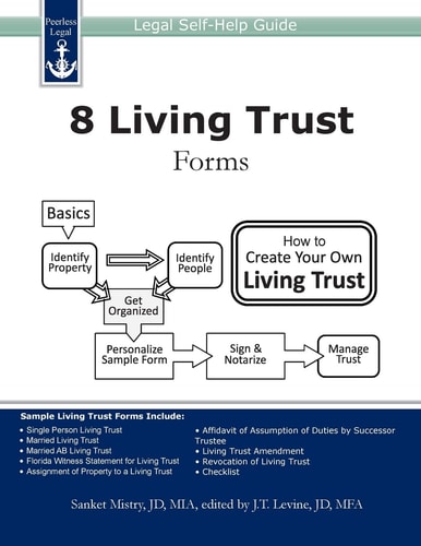 8 Living Trust Forms Legal Self-Help Guide