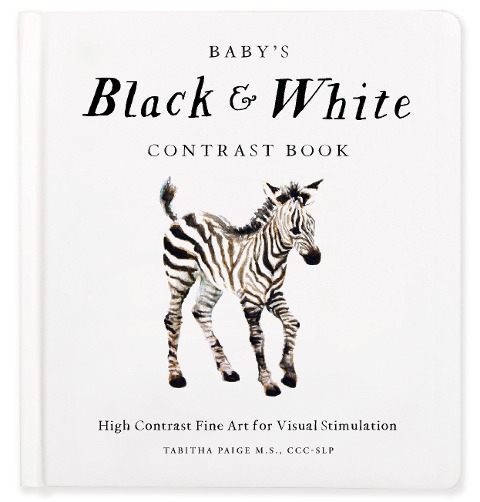 Babys Black and White Contrast Book: High-Contrast Art for Visual Stimulation at Tummy Time