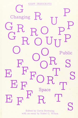 Group Efforts Changing Public Space