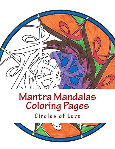 Mantra Mandala Coloring Pages Circles of Love