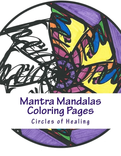 Mantra Mandala Coloring Pages Vol. 2 Circles of Healing