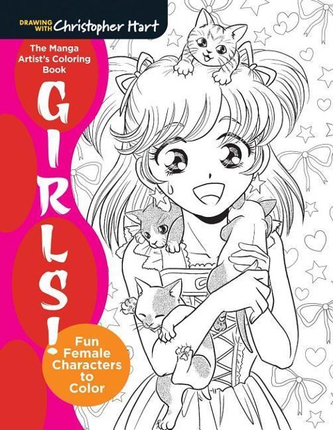 Manga Artists Coloring Book: Girls!: Fun Female Characters to Color