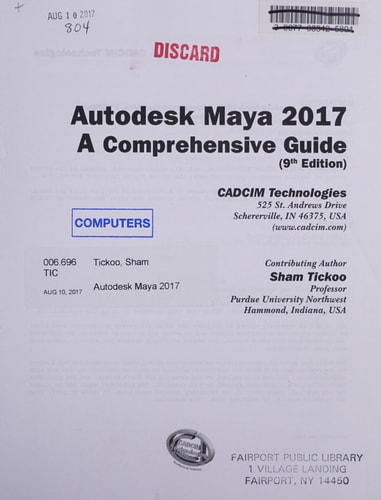 Autodesk Maya 2017 A Comprehensive Guide