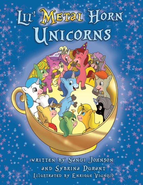 Lil Metal Horn Unicorns