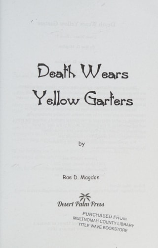 Death Wears Yellow Garters