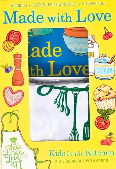 Made with Love: Kids Cookbook with Apron