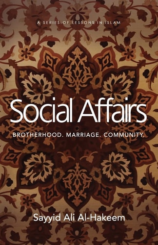 Social Affairs Brotherhood. Marriage. Community.