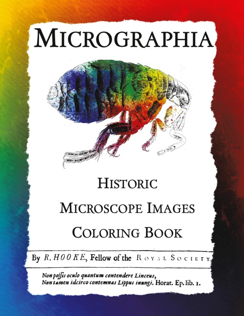 Micrographia: Historic Microscope Images Coloring Book