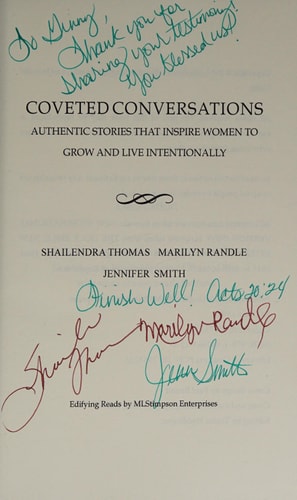 Coveted Conversations Authentic Stories That Inspire Women to Grow and Live Intentionally
