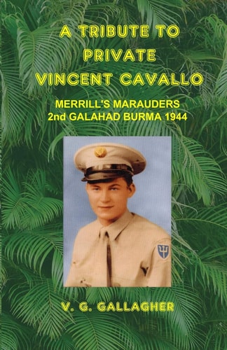 A Tribute to Private Vincent Cavallo Merrill's Marauders 2nd Galahad Burma 1944
