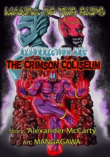 Manga of the Exps The Crimson Coliseum: Black and White Edition