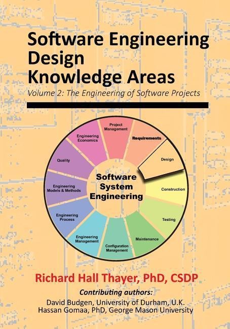 Software Engineering Design Knowledge Areas: Volume 2: The Engineering of Software Projects