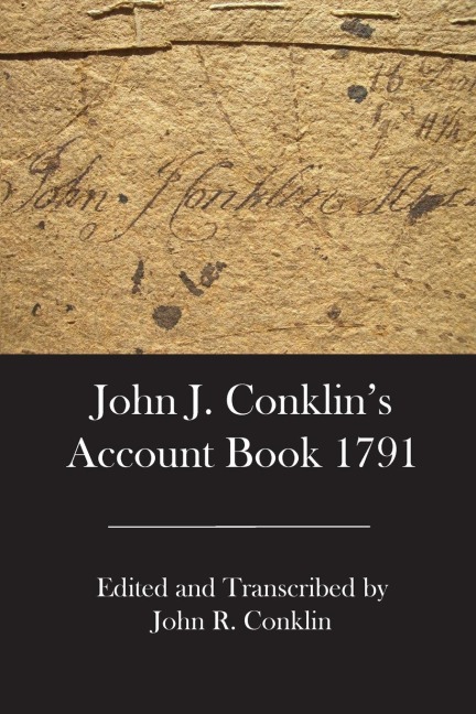 John J. Conklins Account Book 1791
