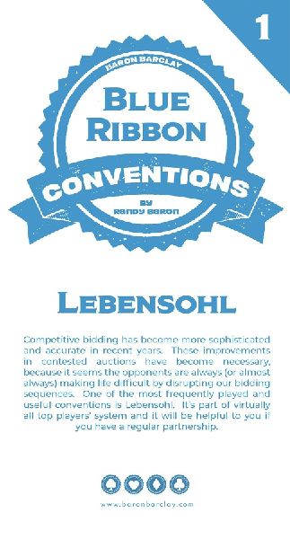 Blue Ribbon Conventions: Lebensohl