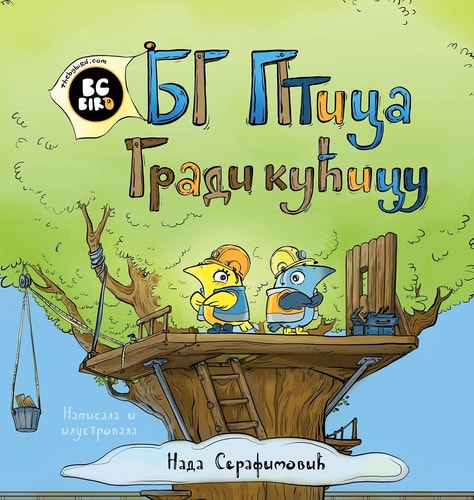 Бг Птица гради кућицу