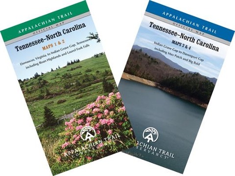 Appalachian Trail Tennessee-North Carolina Map Set