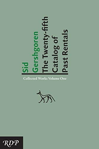 The Twenty-Fifth Catalog of Past Rentals A Selection of Historical Journeys from the Paleolithic to the Year 2000