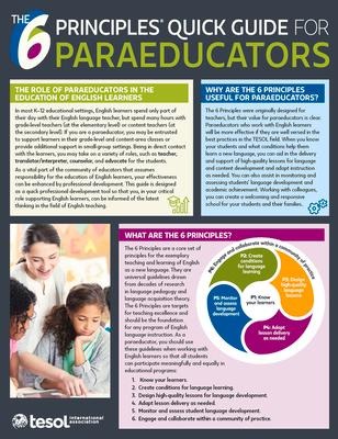The 6 Principles Quick Guide for Paraeducators