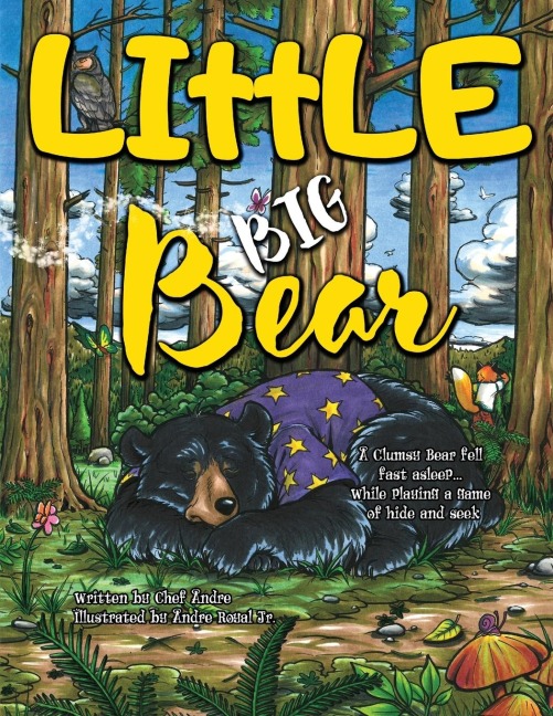 LIttLE BIG Bear: A Clumsy Bear fell fast asleep...  While playing a game of hide and seek