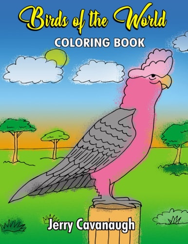 Birds of the World Coloring Book
