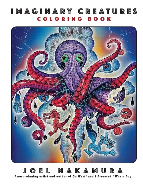 Imaginary Creatures Coloring Book