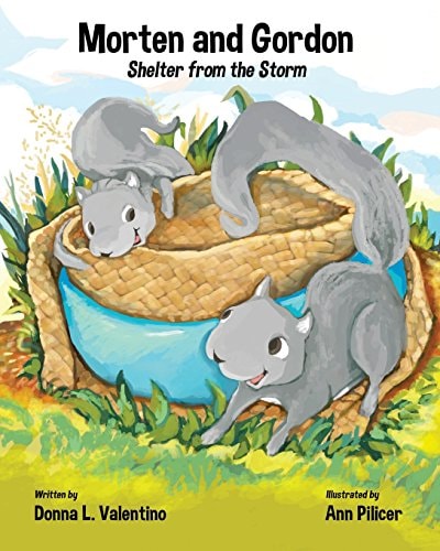 Morten and Gordon Shelter from the Storm