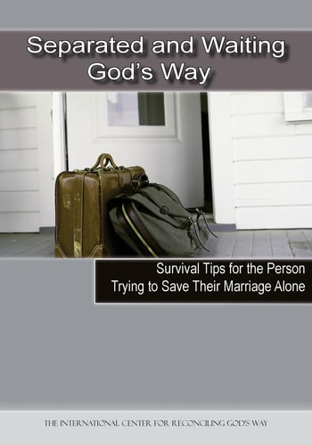 Separated and Waiting God's Way Survival Tips for the Person Trying to Save Their Marriage Alone