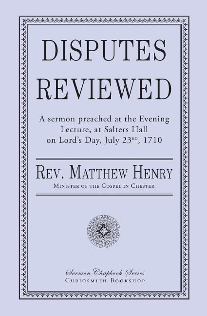 Disputes Reviewed