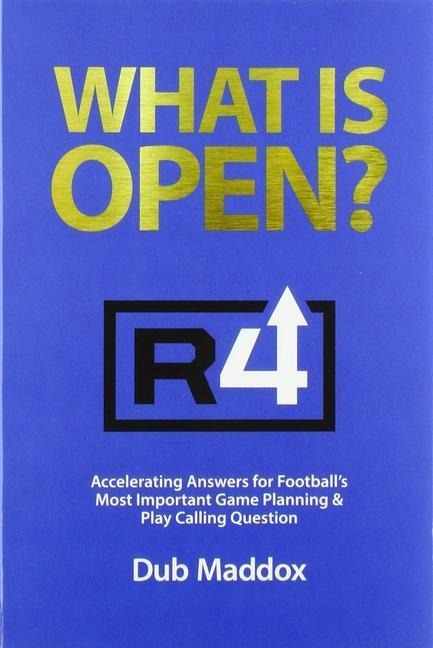 What Is Open: Accelerating Answers for Footballs Most Important Game Planning & Play Calling Question