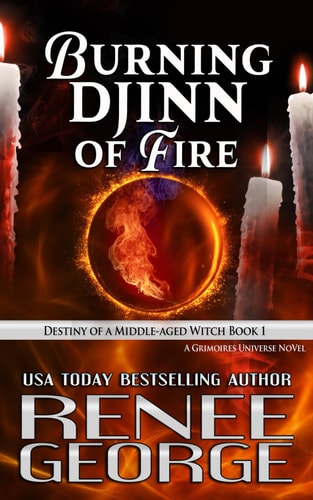 Burning Djinn of Fire Destiny of a Middle-aged Witch Book 1