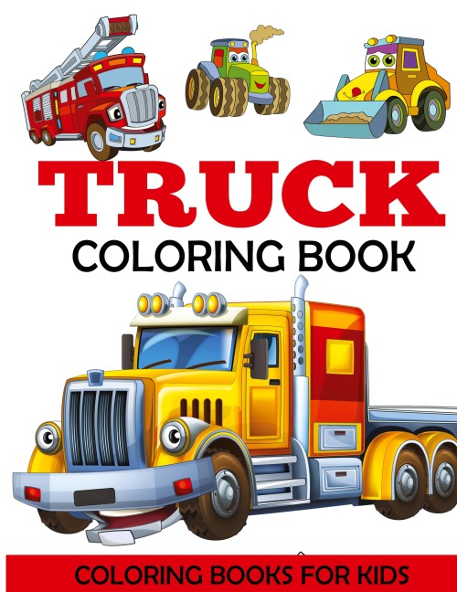 Truck Coloring Book