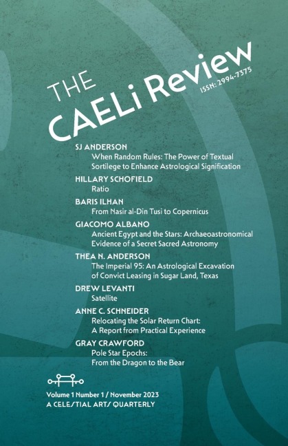 The CAELi Review: A Celestial Arts Quarterly