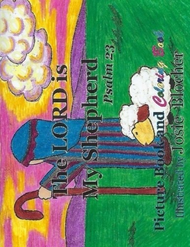 The Lord is My Shepherd Picture Book and Coloring Book