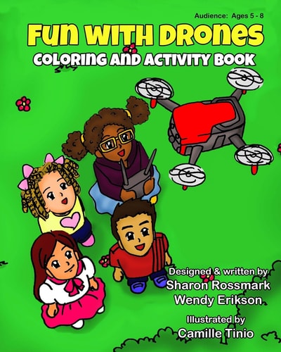 Fun With Drones Coloring And Activity Book