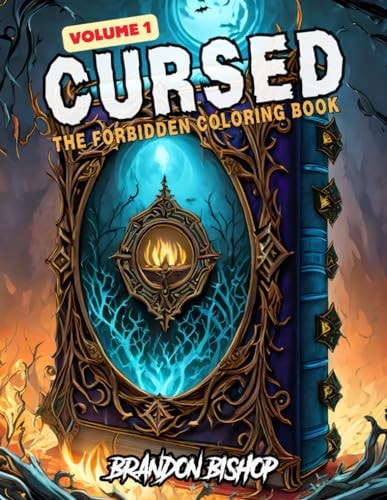 Cursed The Forbidden Coloring Book Volume 1
