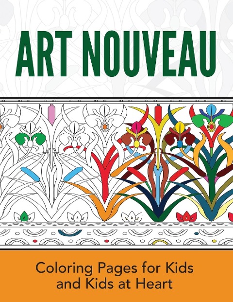 Art Nouveau: Coloring Pages for Kids and Kids at Heart