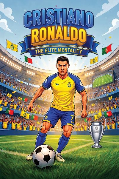 Cristiano Ronaldo: The CR7 Soccer Biography and Interactive Workbook for Kids About Hard Work, Healthy Habits, and Never Giving Up