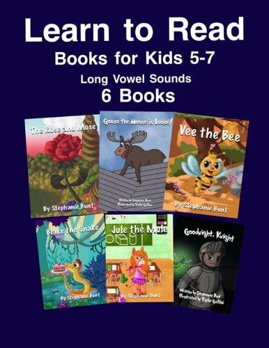 Learn to Read Books for Kids 5-7 Decodable Words