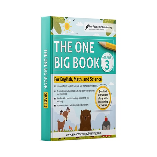 The One Big Book - Grade 3 For English, Math and Science
