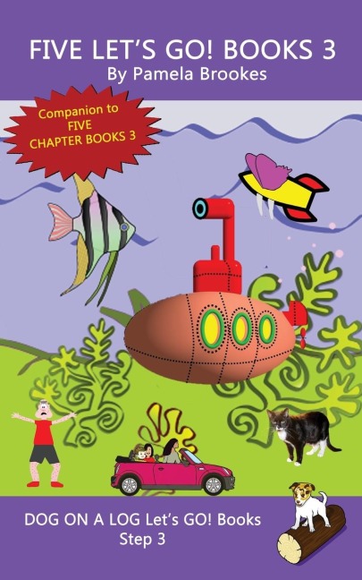 Five Lets GO! Books 3: Sound-Out Phonics Books Help Developing Readers, including Students with Dyslexia, Learn to Read (Step 3 in a Systematic Series of Decodable Books)