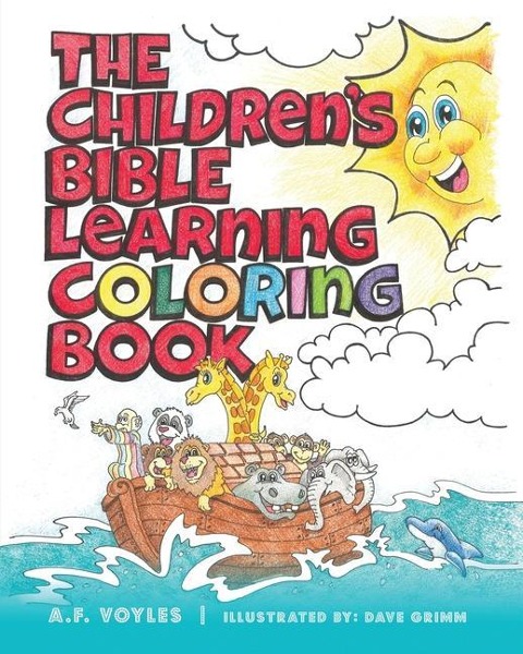 The Childrens Bible Learning Coloring Book