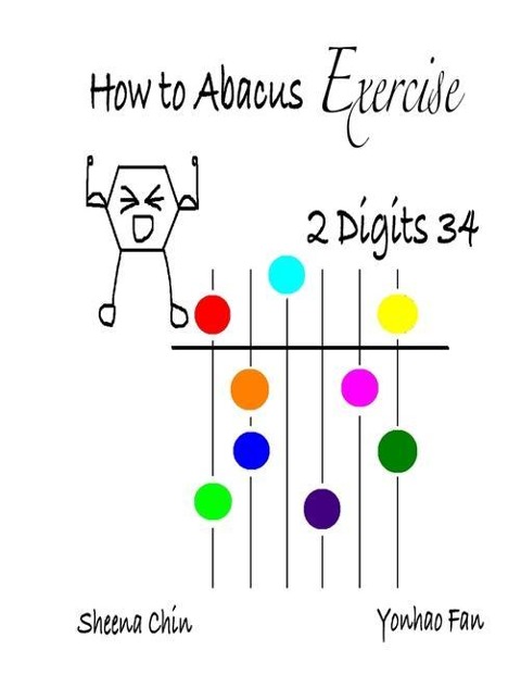 How to Abacus Exercise - 2 Digits 34