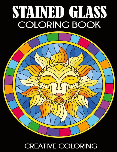 Stained Glass Coloring Book: Beautiful Intricate Designs
