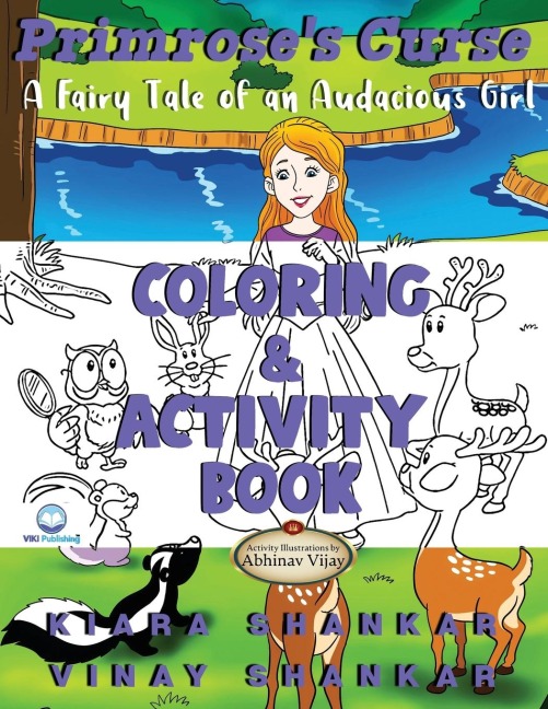Primroses Curse COLORING & ACTIVITY BOOK (COLOR EDITION)
