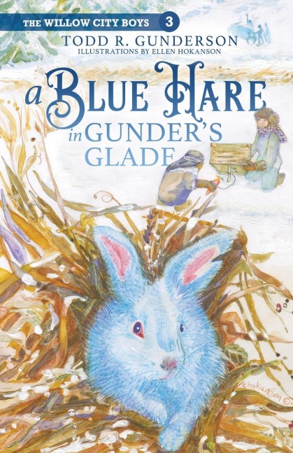 A Blue Hare in Gunders Glade
