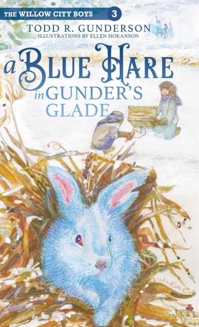 A Blue Hare in Gunders Glade