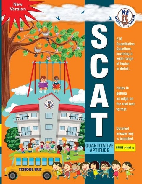 SCAT Quantitative Aptitude-Grades 4 and up