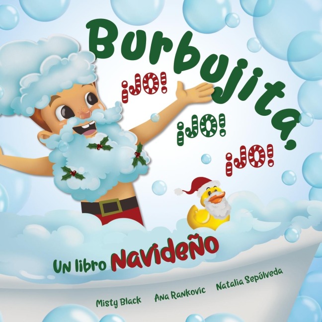 Burbujita, ¡Jo! ¡Jo! ¡Jo!: Un libro navideño
