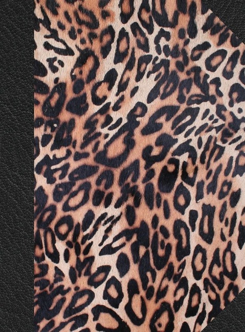 Notary Journal: Hardbound Public Record Book for Women, Logbook for Notarial Acts, 390 Entries, 8.5 x 11, Leopard Print Cover
